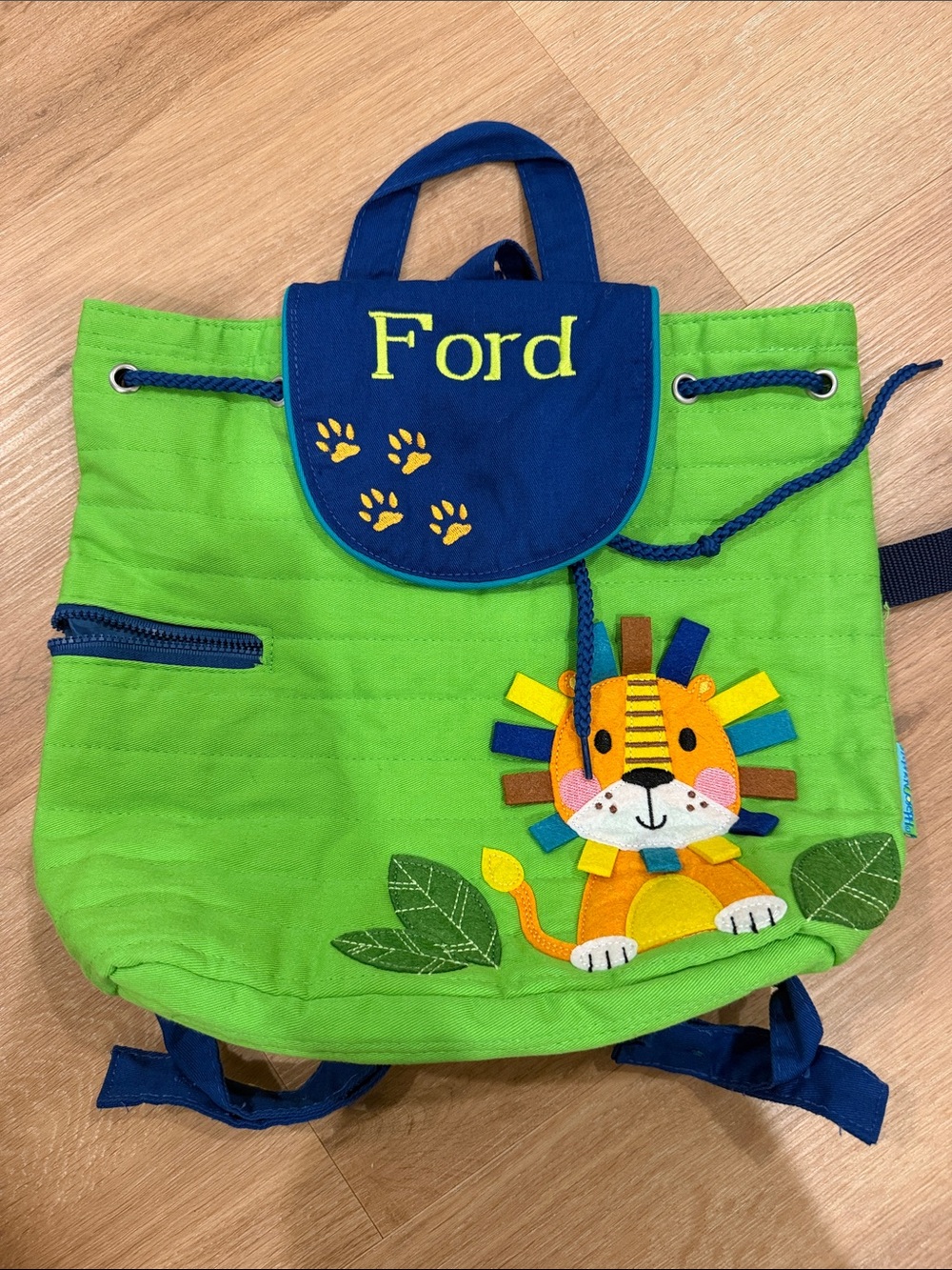Ford Kids Green Lion Backpack